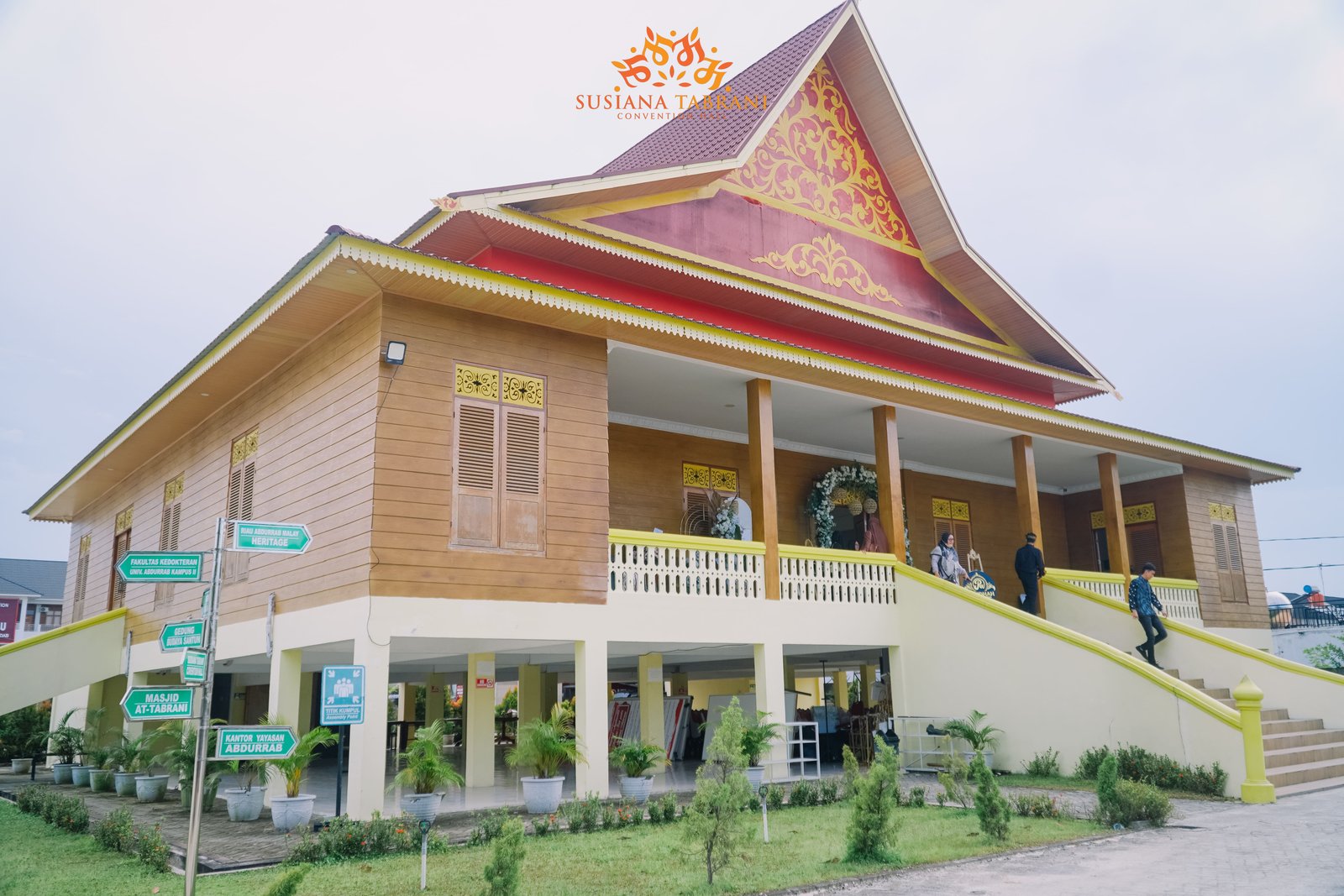 Rumah Adat Eksklusif Riau Abdurrab Malay Heritage